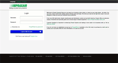 Desktop Screenshot of express.praxair.com
